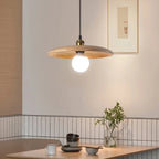 Virena - Nordic Minimalist Wooden LED Hanging Lamp