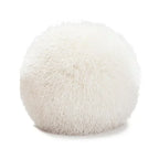 Celestine – Knitted Decorative Pillow With Pom-Poms