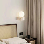 Bene Wall Lamp | Authentic Travertine, Soft Ambient Glow