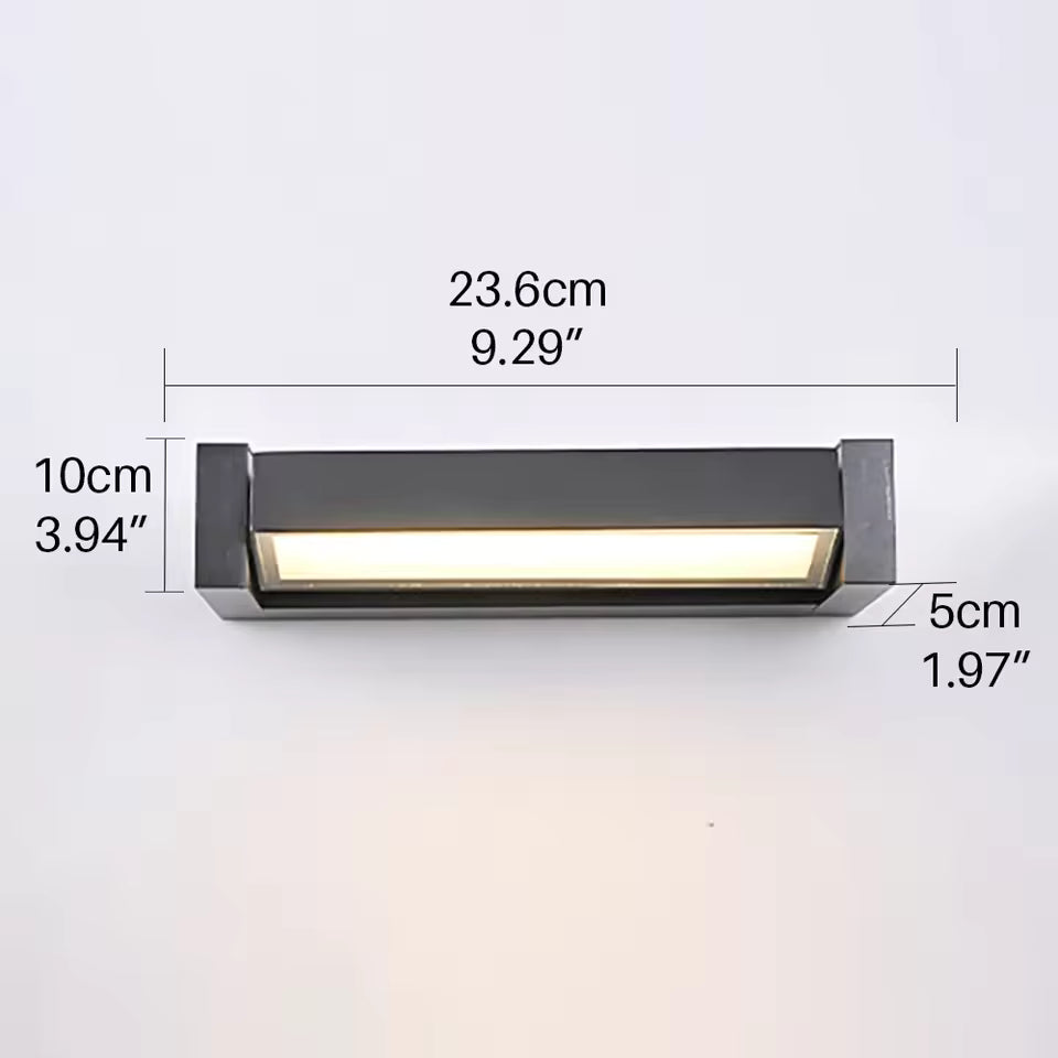 Belo LED Buitenwandlamp | Modern Design, IP65 Waterdicht