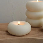 Lunirra - Donut Scented Candle Round Smokeless