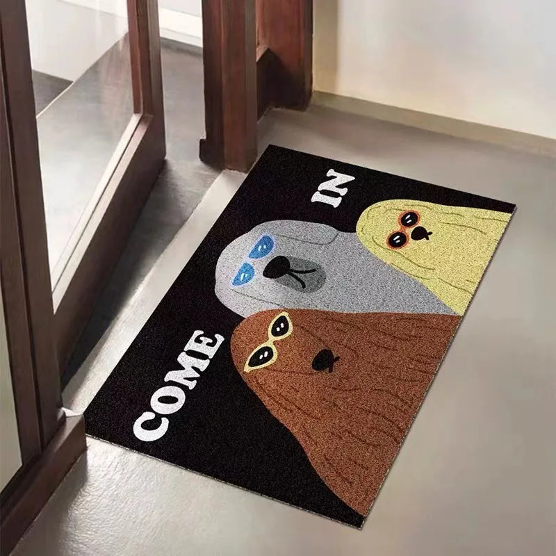 Caseom - Funny Cats Non-Slip PVC Doormat