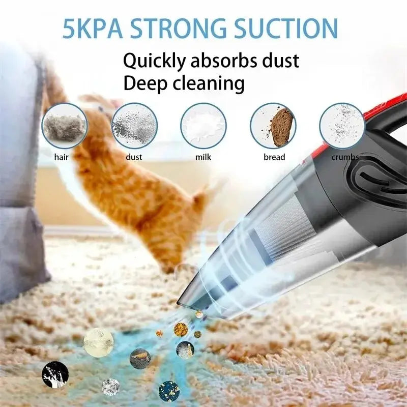 Zenvoro – Cordless Car Vacuum Cleaner with Powerful Suction