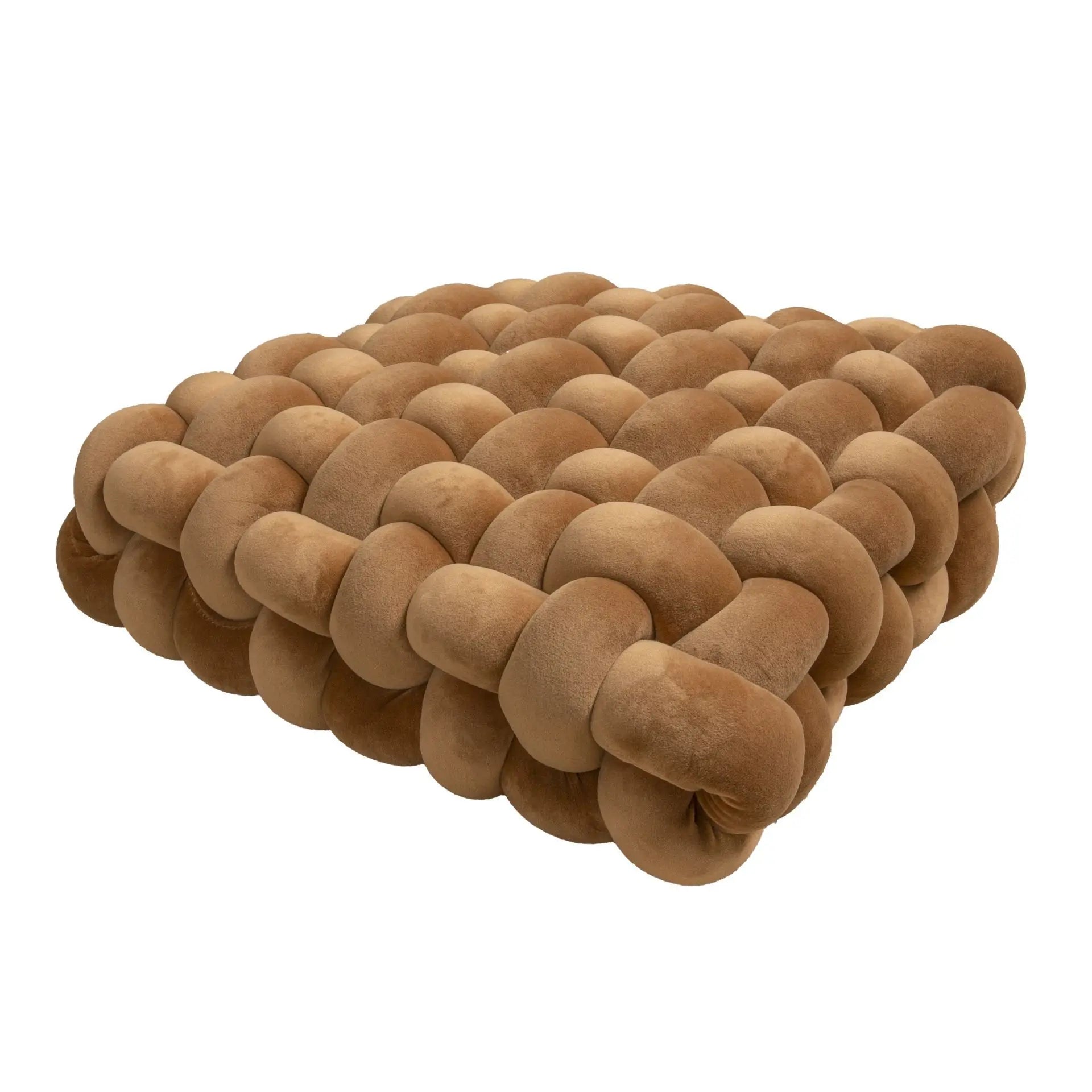 Alvèra – Woven Knot Decorative Pillow Square