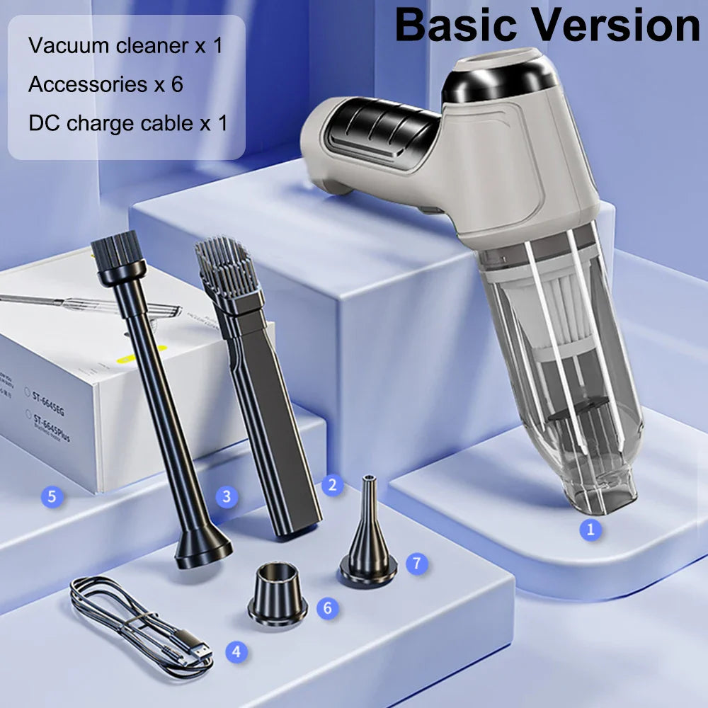Tavix – Powerful Small Wireless Vacuum Cleaner for Car and Home