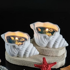 Scented Candle Shell Design Wax 250 g Coastal Style