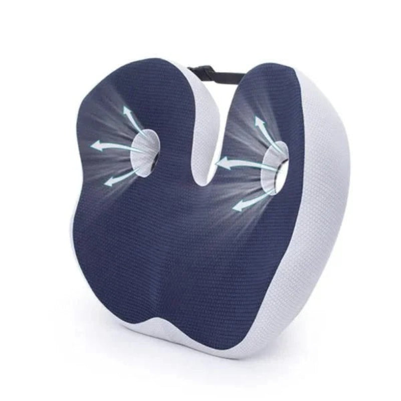 Seat Cushion Memory Foam Removable Cover Multi Color Design