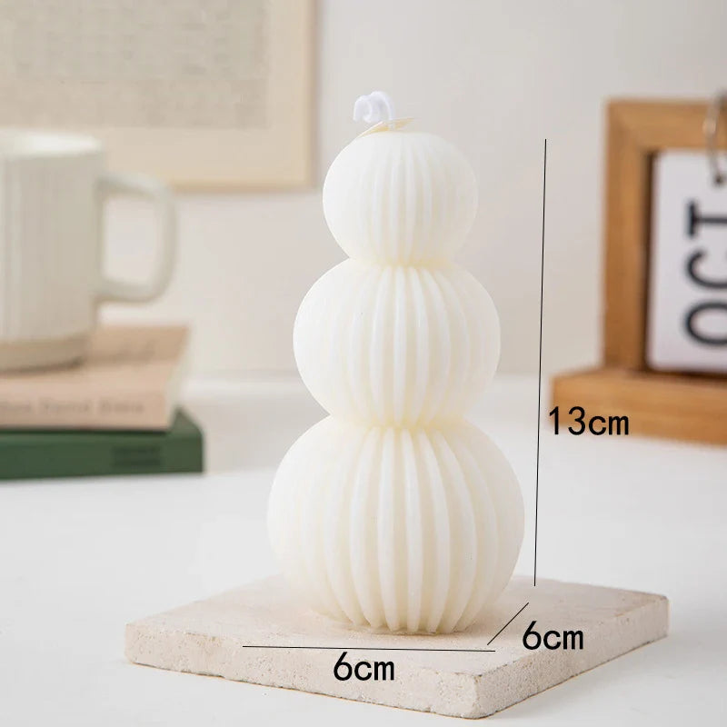 Auralithis - Creative Geometric Scented Candle Golf Ball Design Decoration