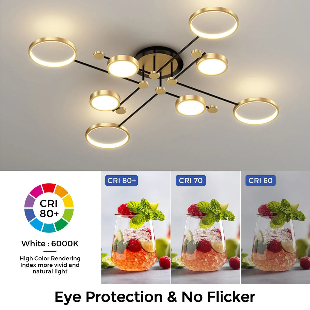 Calyrex - Modern Pendant Chandelier Color Change