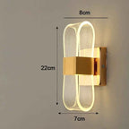 Bela LED Wall Lamp | Nordic Aluminium, Warm Ambient Light