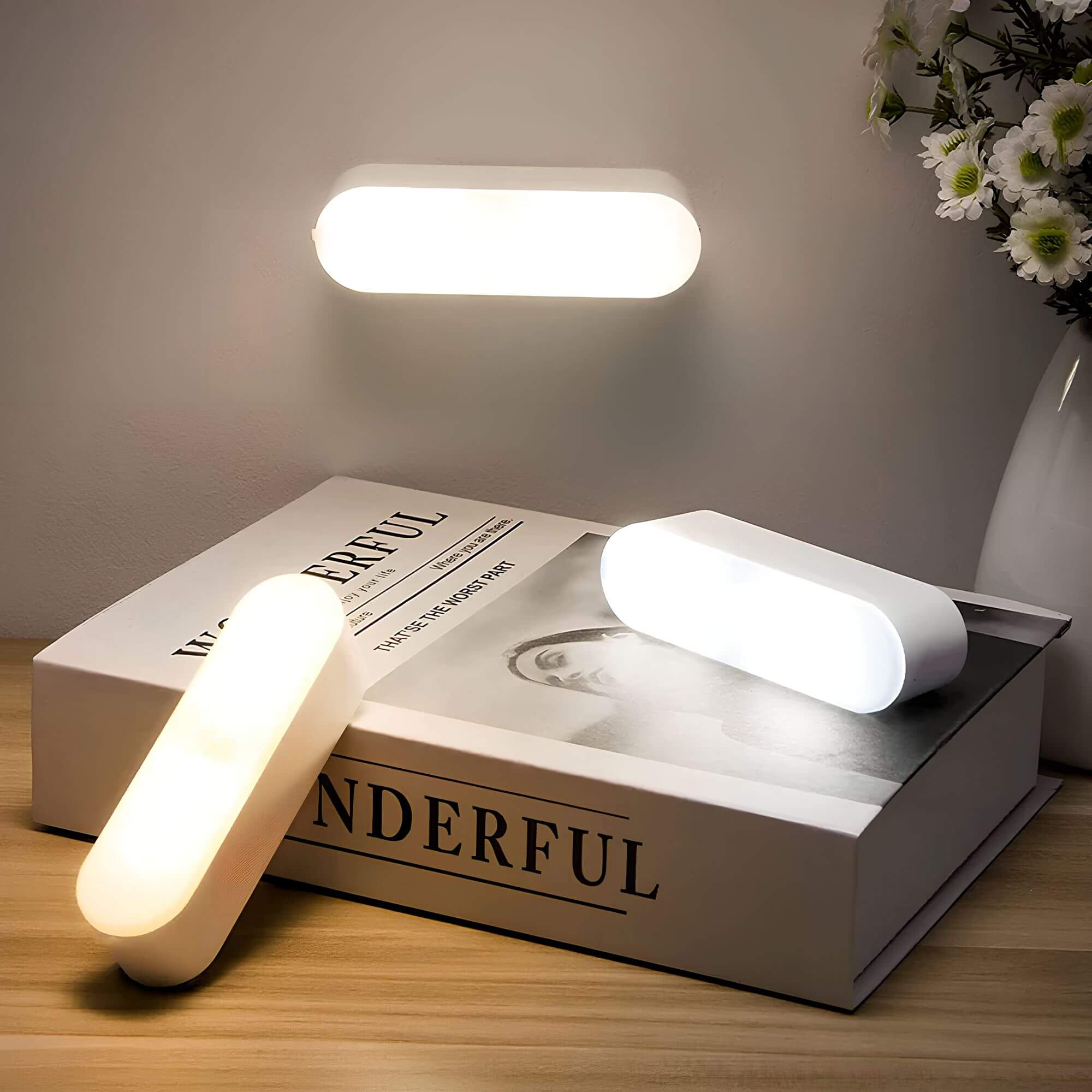 SensiGlow: Motion-Sensor LED Wall Light with Smart Function – Wireless Light for Hallways & Stairs