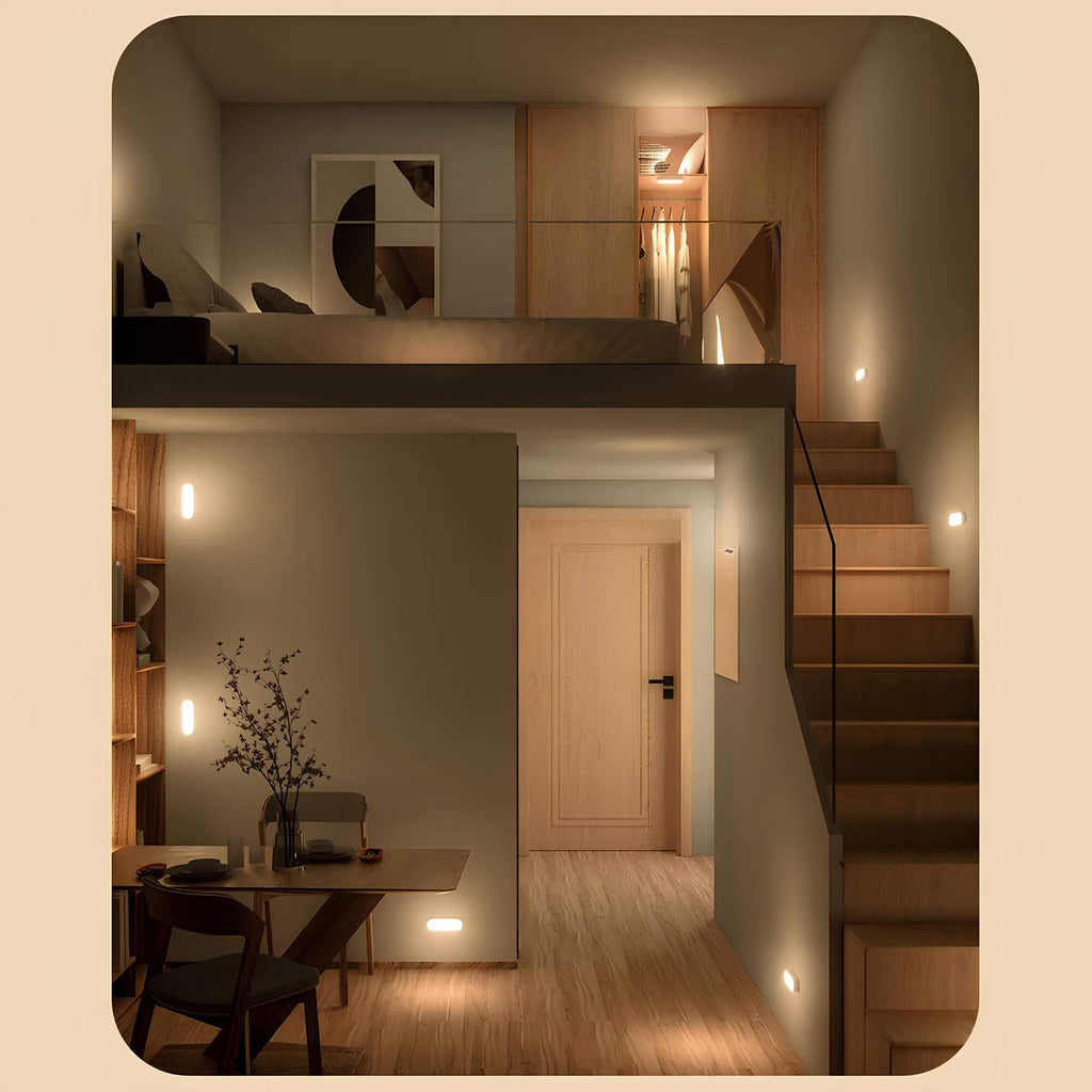 SensiGlow: Motion-Sensor LED Wall Light with Smart Function – Wireless Light for Hallways & Stairs