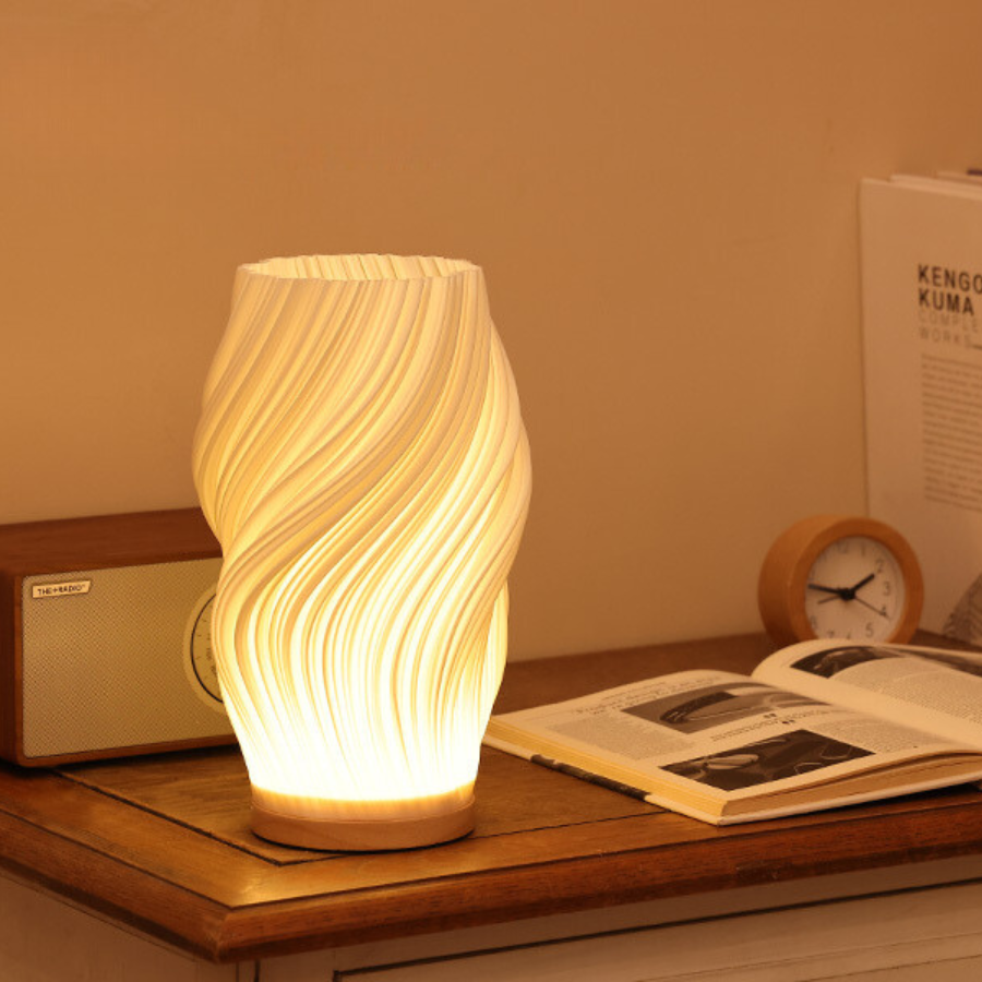 Velionis - Dimmable Wavy Design Lamp Modern