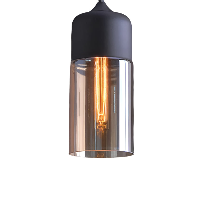 Serenitéa: Pendant Light with Rechargeable Battery & Glass-Metal Design – for Lounge & Reading Area
