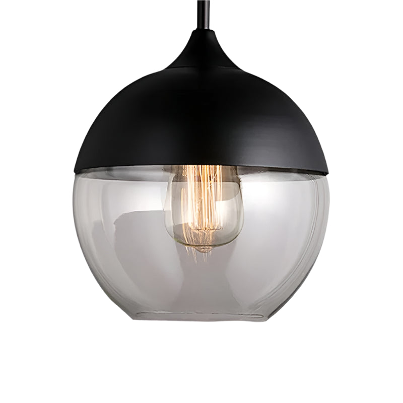 Serenitéa: Pendant Light with Rechargeable Battery & Glass-Metal Design – for Lounge & Reading Area
