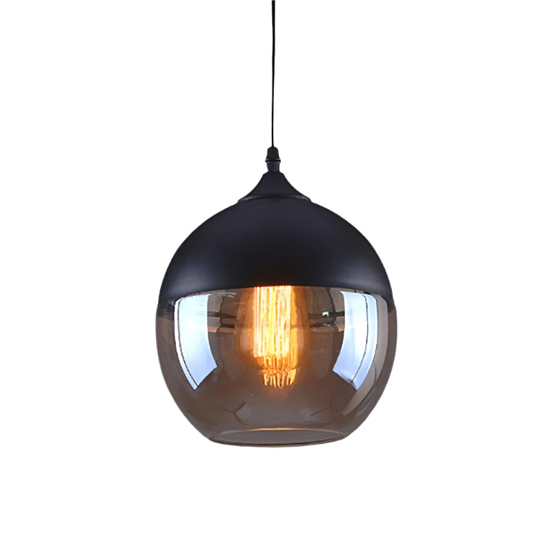 Serenitéa: Pendant Light with Rechargeable Battery & Glass-Metal Design – for Lounge & Reading Area