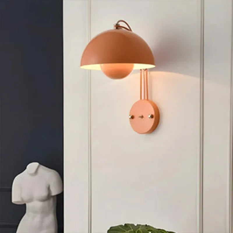 Norvyn – Minimalist Nordic LED Wall Lamp Multicolor Iron Sconce