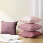 Elviron - Corduroy Striped Decorative Pillow Cover