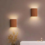 Belo Resin Wall Lamp | Ribbed Design, Soft Ambient Lighting