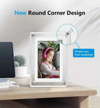 Cleo Digital Photo Frame | Acrylic Design with IPS HD Display