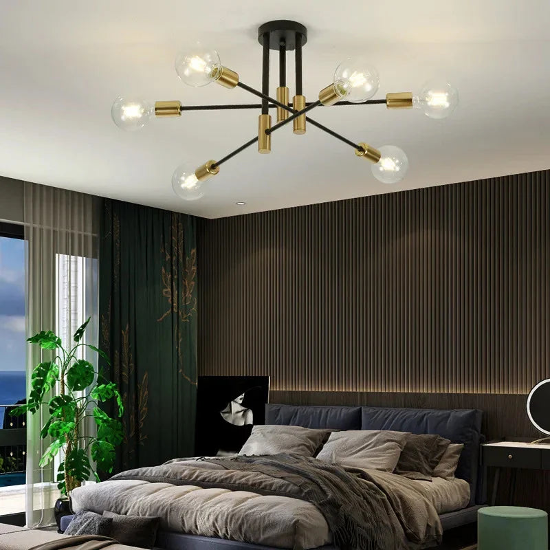 Draxion - Industrial Retro Ceiling Lamp E27