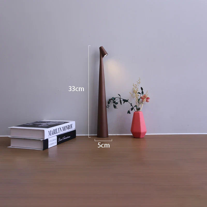 Gloza LED Table Lamp | Touch Dimmable & Rechargeable
