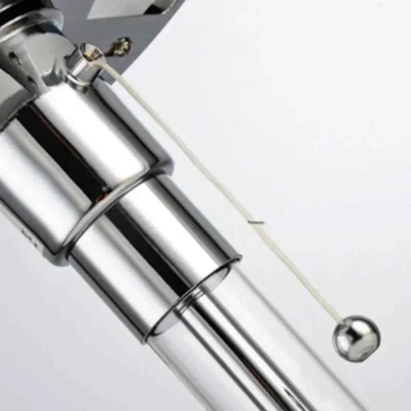 Bela Table Lamp | Frosted Glass Shade, Chrome Base