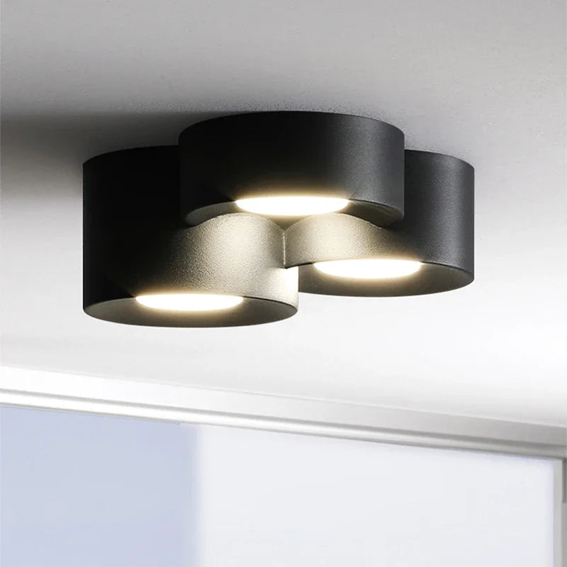 Birelio – Modern LED Ceiling Lamp Cylinder Spotlight
