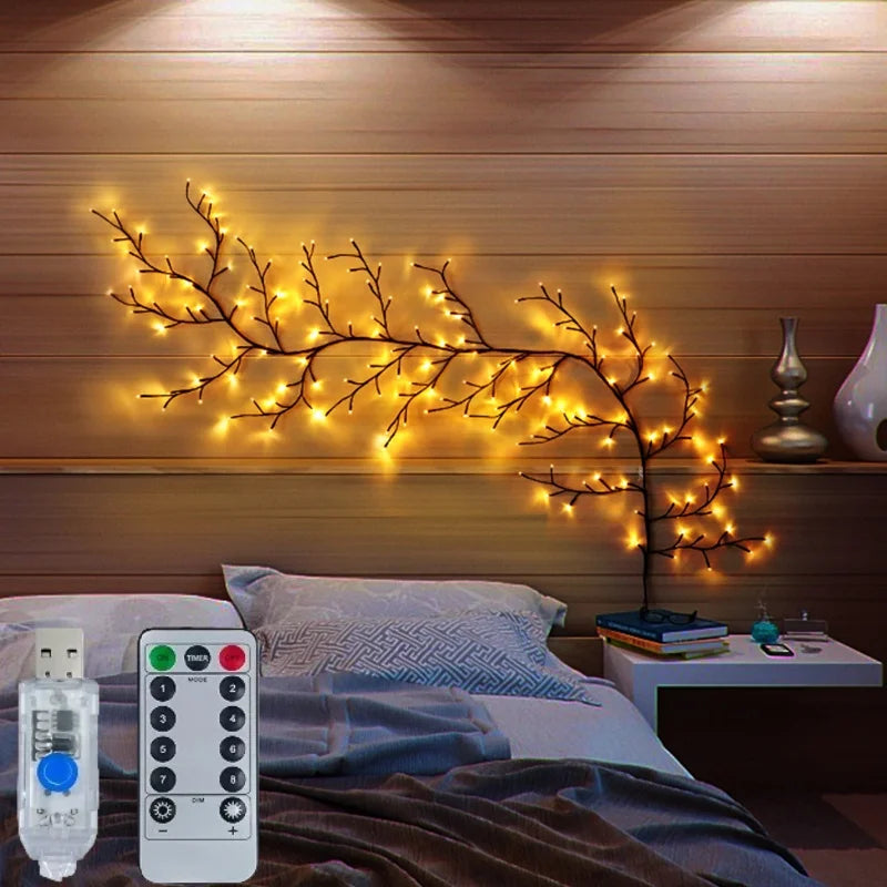 Lyselinn – LED Folding Roof Light String with USB and 8 Modes