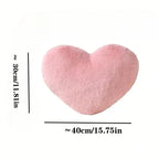 Roselinde – Pink Heart Decorative Pillow 30x40CM