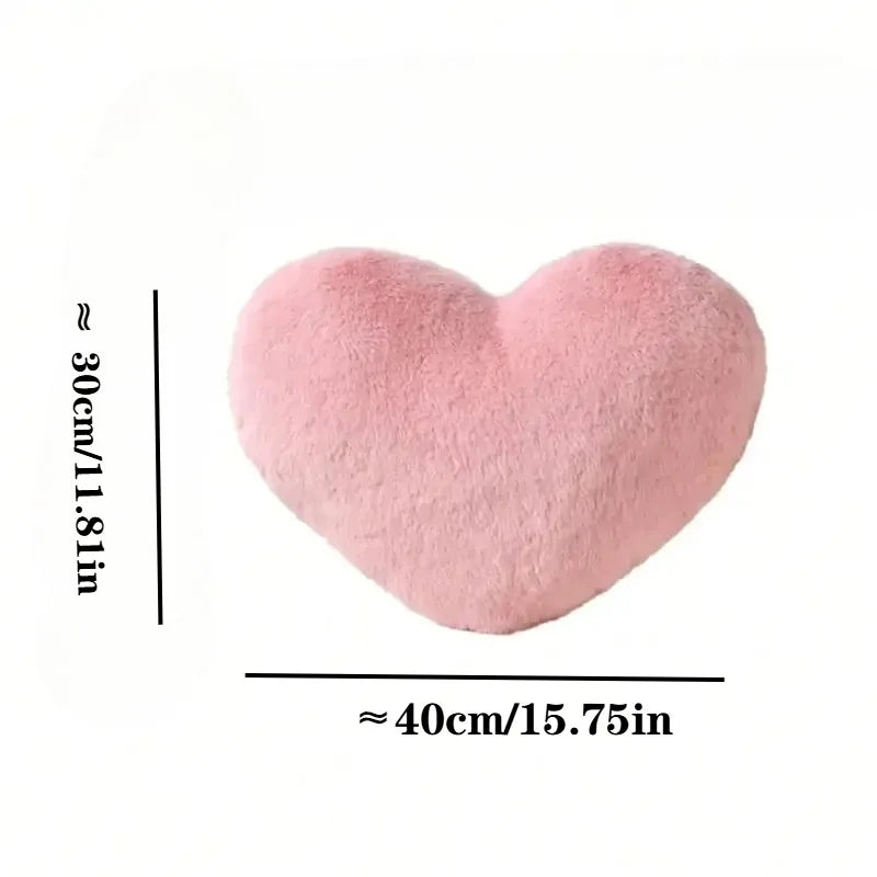 Roselinde – Pink Heart Decorative Pillow 30x40CM