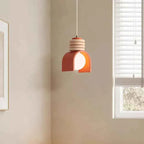 Bento Pendant Light | Japanese Minimalist Resin, Adjustable Height