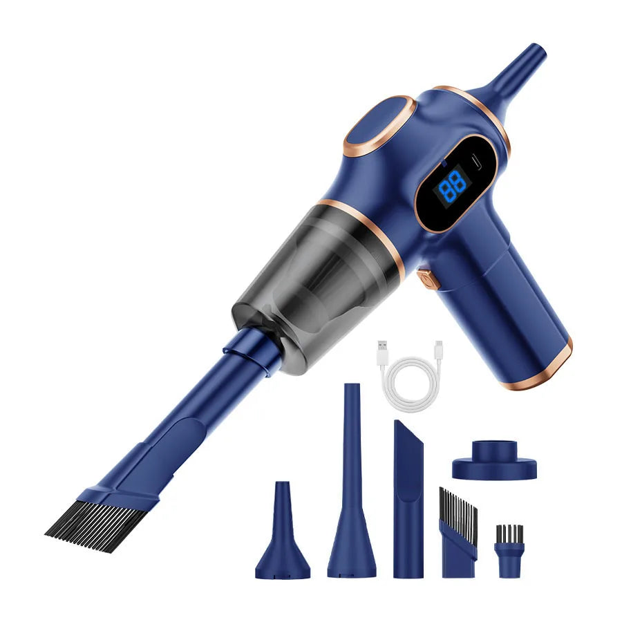 Zanviro - Wireless Car Handheld Vacuum Cleaner High Power ABS