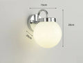 Brevio Wall Lamp | Chrome Finish, Soft Ambient Lighting