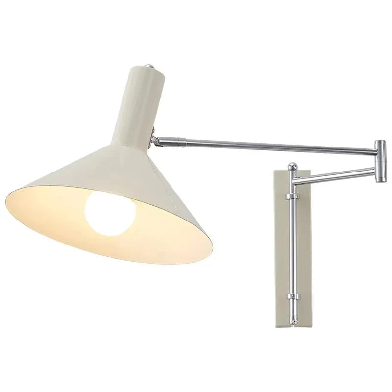 Revillo – Bauhaus Rotatable Wall Lamp with Plug Foldable LED