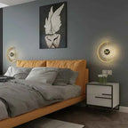 Luna LED Wall Lamp Clock | Post-Modern Design, Soft Ambient Light