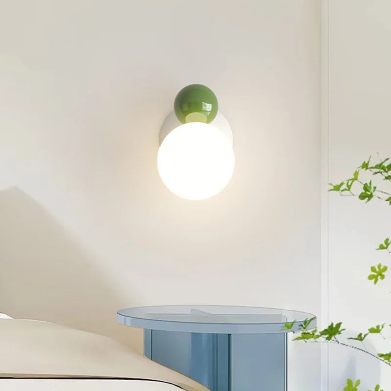 Solvéra – Nordic LED Wall Lamp Cream Style Children's Room