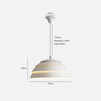 NordDome: Modern Pendant Light in Nordic Style with Aluminum Dome & LED – for Restaurants & Residential Kitchens