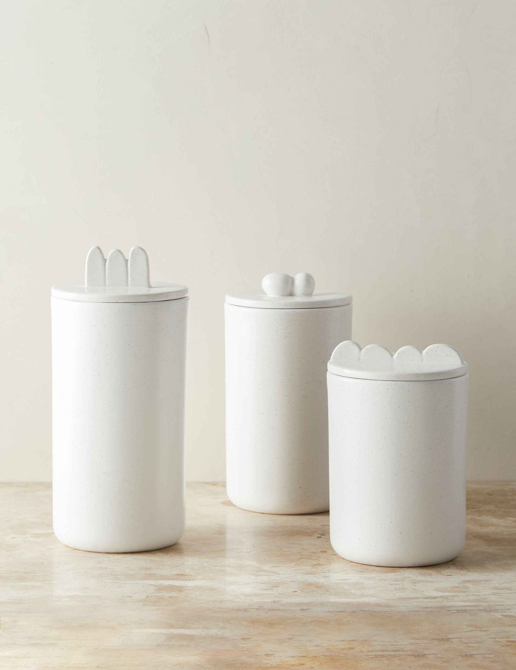 Bespoke Ceramic Canister Set | Artful Handles, Exclusive Design