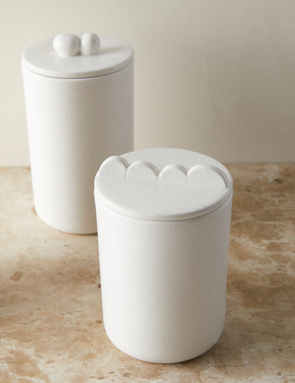 Bespoke Ceramic Canister Set | Artful Handles, Exclusive Design