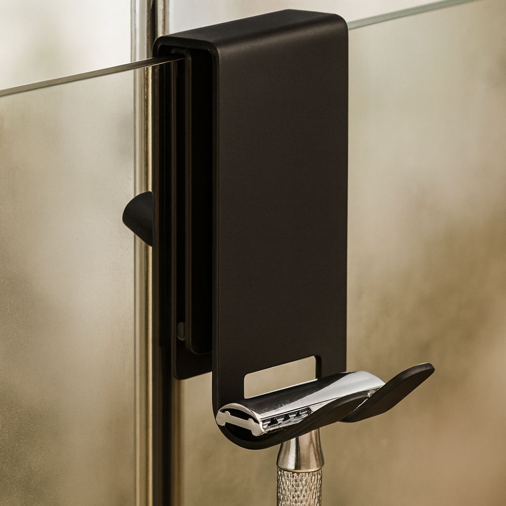 Shower Hooks Stainless Steel Polished Finish Over Glass Door