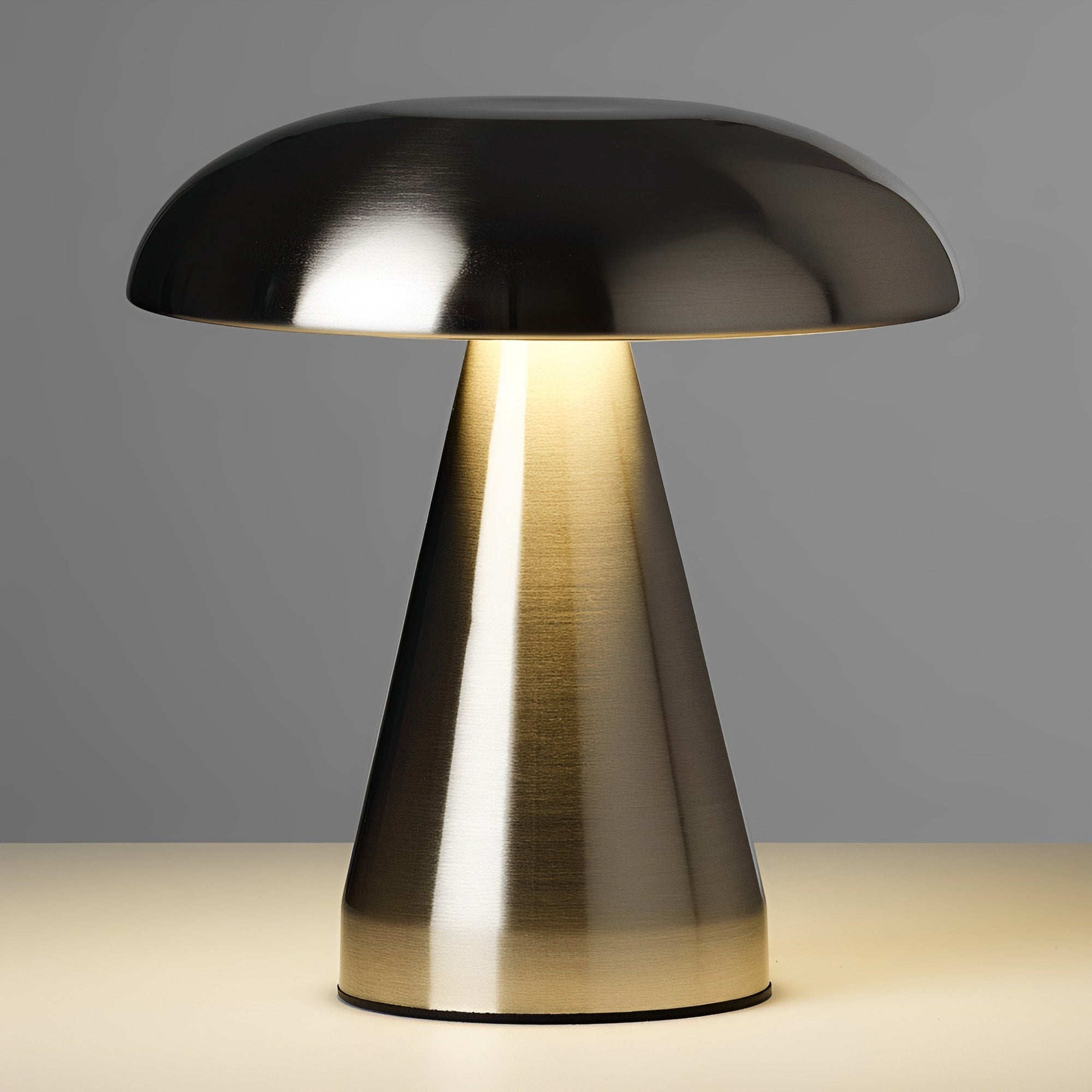 Table Lamp Retro Metal LED Rechargeable USB Powered Bedside Reading Light