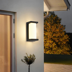 SicherLicht: Outdoor LED Wall Light with Motion Sensor & Weatherproof Design – for Garden & Entrance