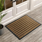 SecureStrip: practical doormat – non-slip, easy to care for & classic stripe design for hallway & patio