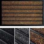 SecureStrip: practical doormat – non-slip, easy to care for & classic stripe design for hallway & patio