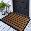 SecureStrip: practical doormat – non-slip, easy to care for & classic stripe design for hallway & patio
