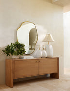Palo Puddle Mirror | Slim Frame, Organic Shape