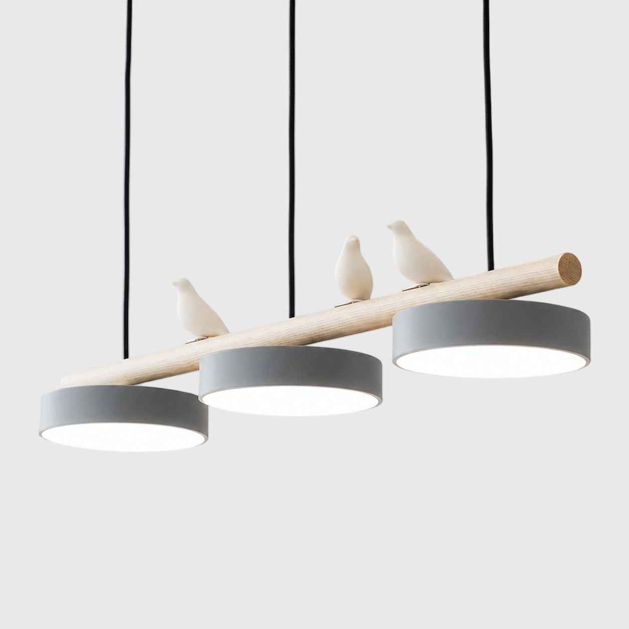Breeza Chandelier | Nature-Inspired LED with Adjustable Height