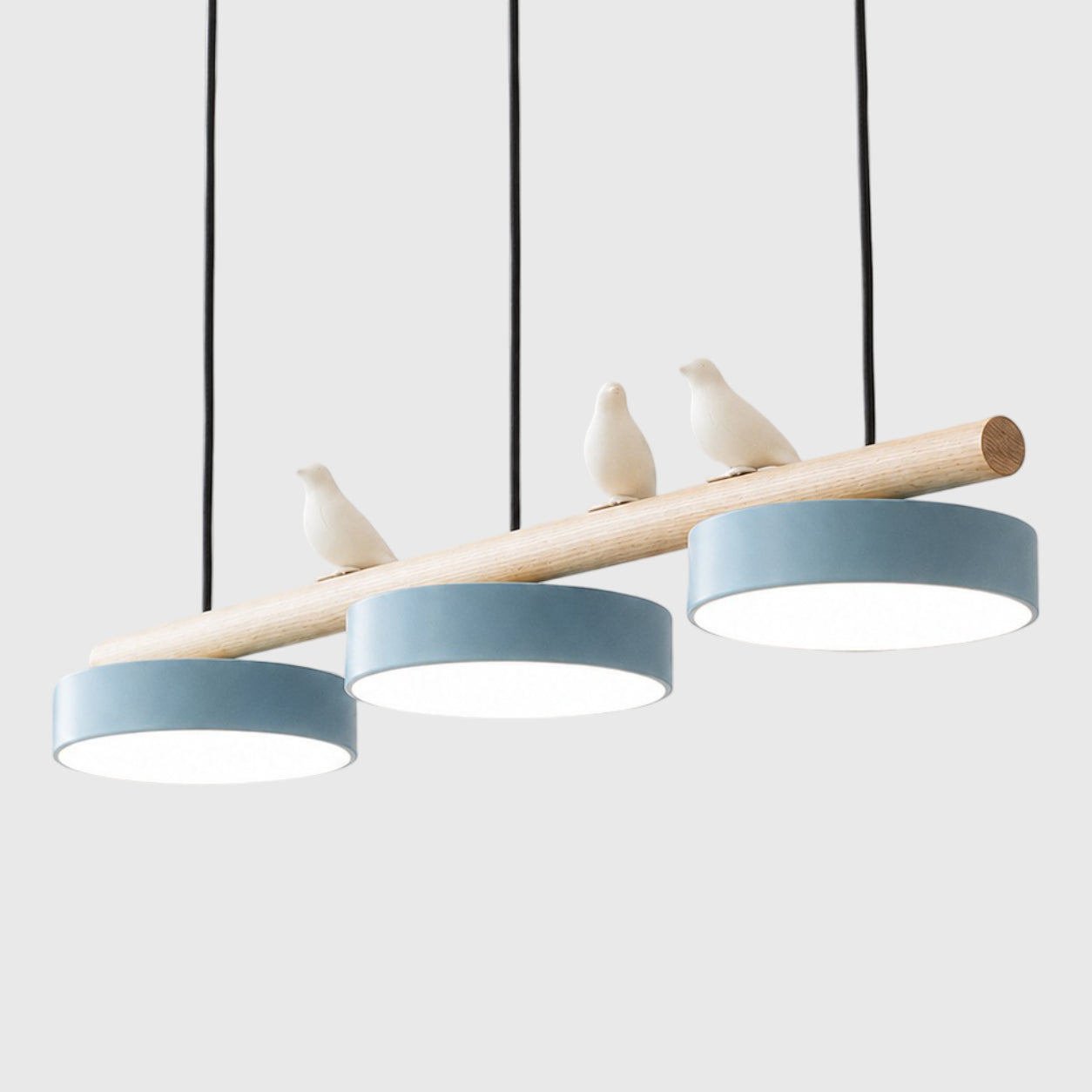 Breeza Chandelier | Nature-Inspired LED with Adjustable Height