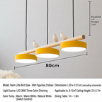 Breeza Chandelier | Nature-Inspired LED with Adjustable Height